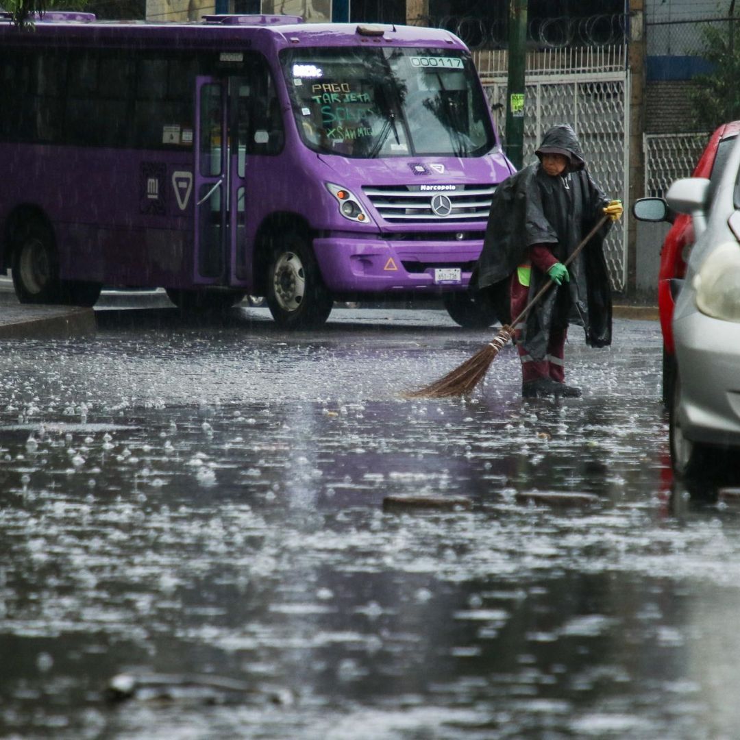 Lluvias Fuertes hoy en CDMX